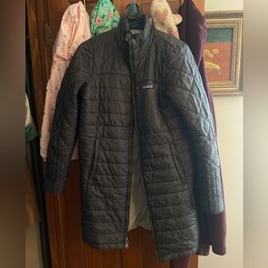 Black large Patagonia coat, EUC